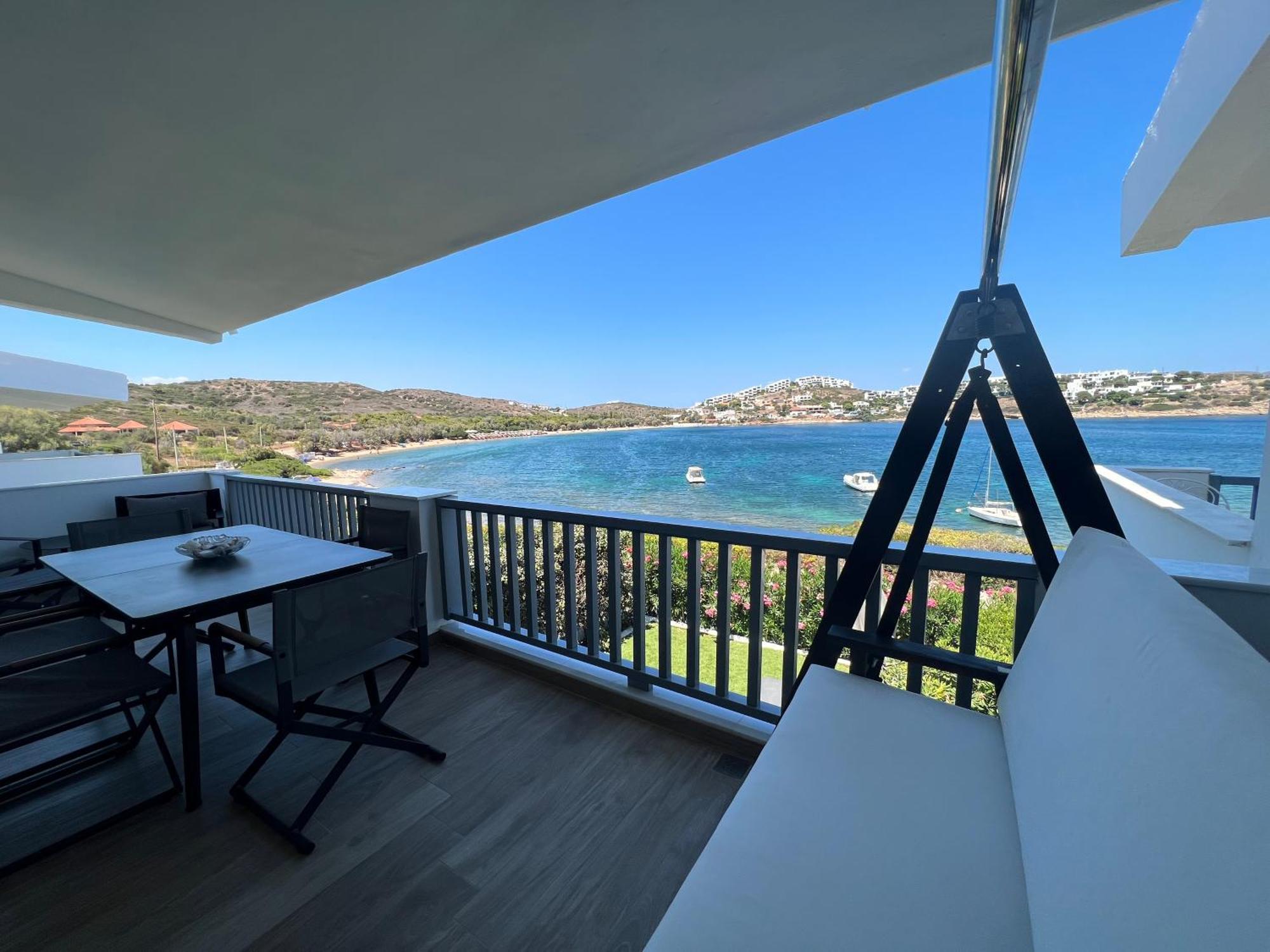 Sounio - Waterfront Luxury Spa Villa Pounta Zeza 170 Sqm On Private Beach Kap Kap Sounion Exterior foto