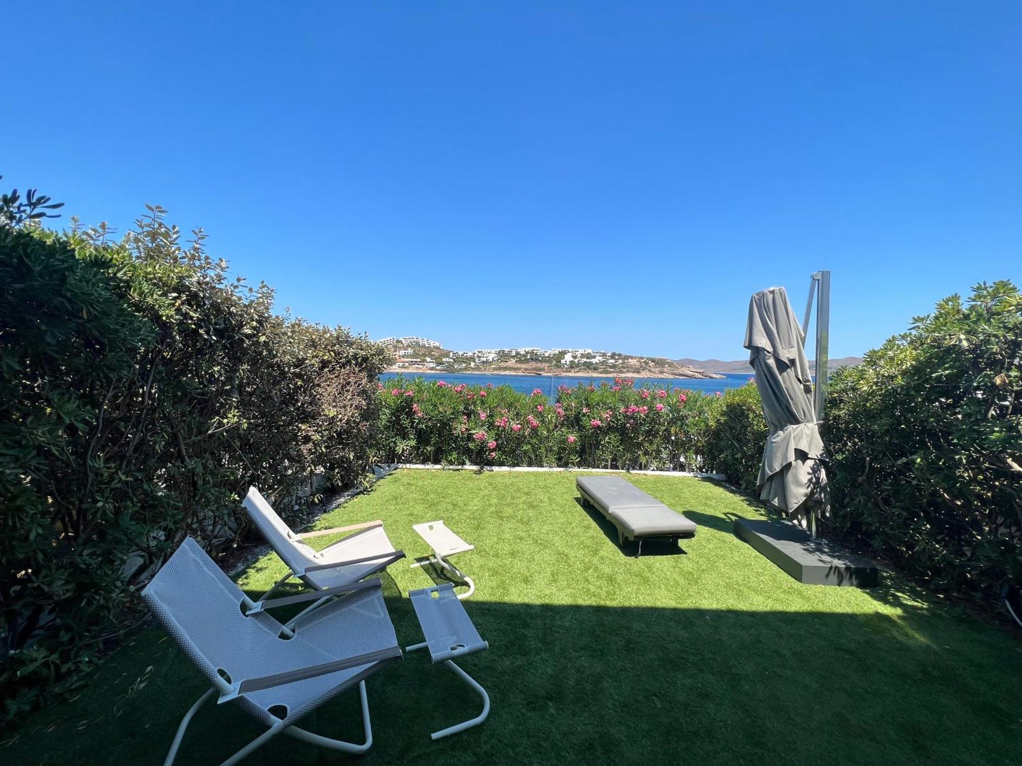 Sounio - Waterfront Luxury Spa Villa Pounta Zeza 170 Sqm On Private Beach Kap Kap Sounion Exterior foto