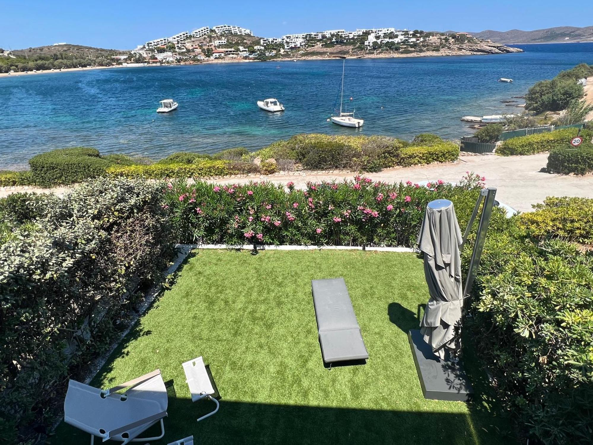 Sounio - Waterfront Luxury Spa Villa Pounta Zeza 170 Sqm On Private Beach Kap Kap Sounion Exterior foto