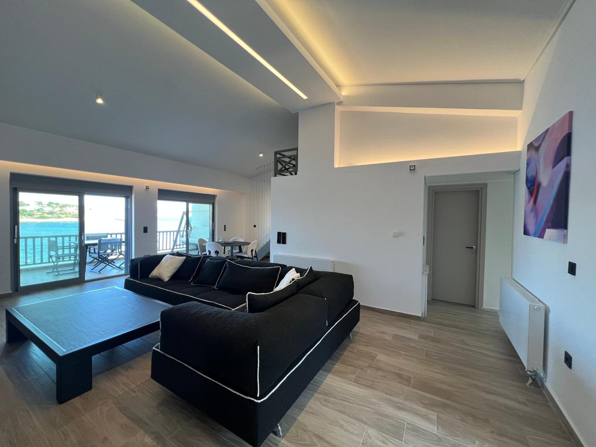 Sounio - Waterfront Luxury Spa Villa Pounta Zeza 170 Sqm On Private Beach Kap Kap Sounion Exterior foto