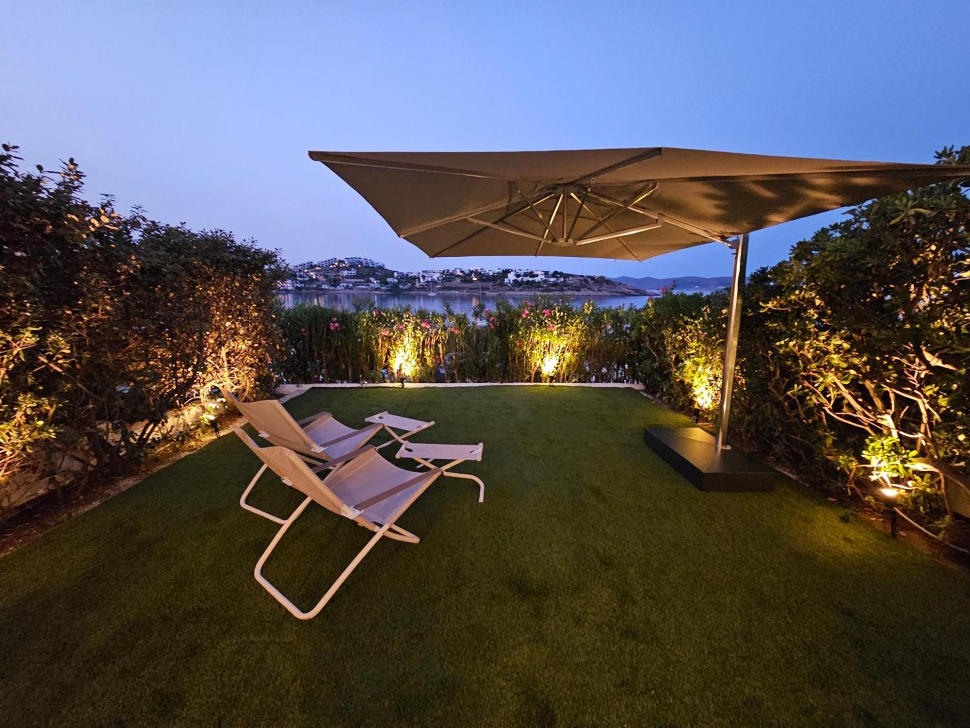 Sounio - Waterfront Luxury Spa Villa Pounta Zeza 170 Sqm On Private Beach Kap Kap Sounion Exterior foto