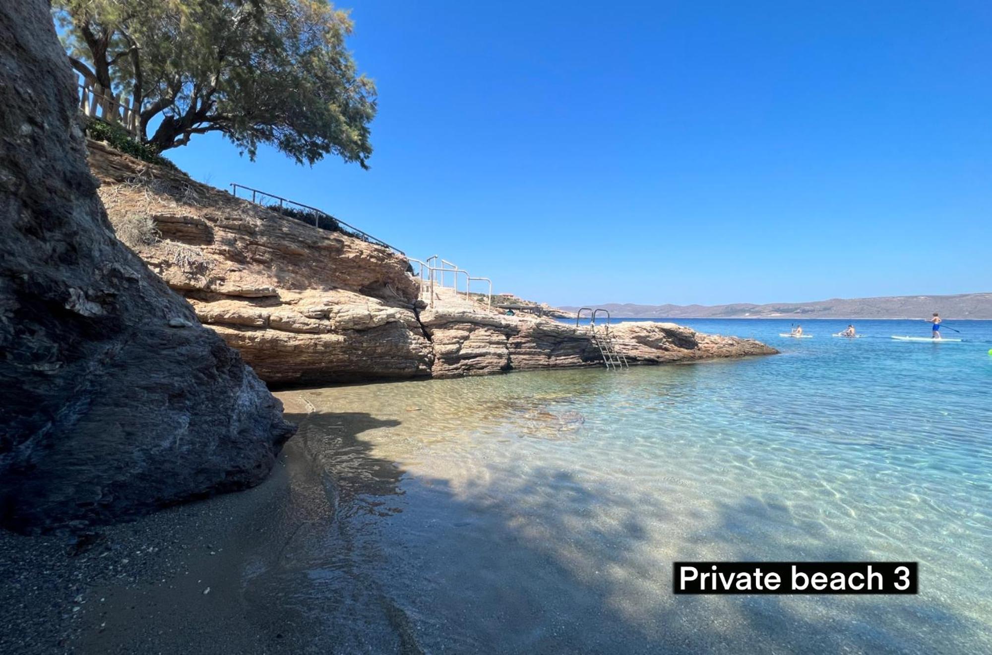 Sounio - Waterfront Luxury Spa Villa Pounta Zeza 170 Sqm On Private Beach Kap Kap Sounion Exterior foto